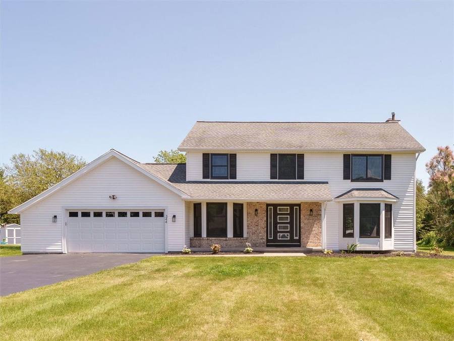 Complete home renovation, exterior view