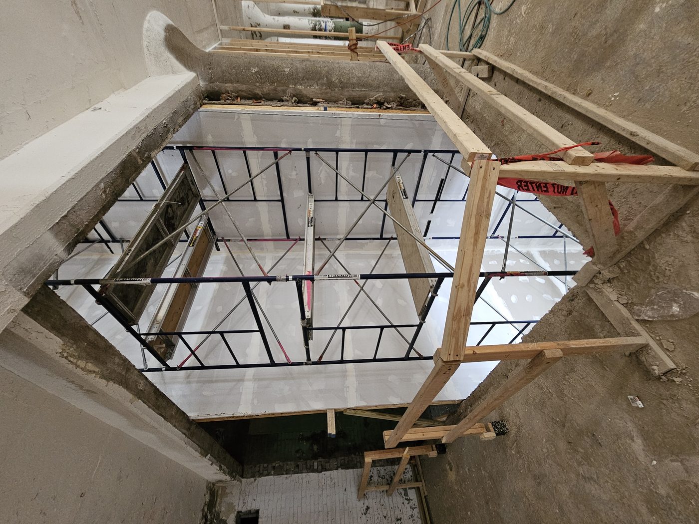 Historic Renovation — Skylight Shaft Rebuild